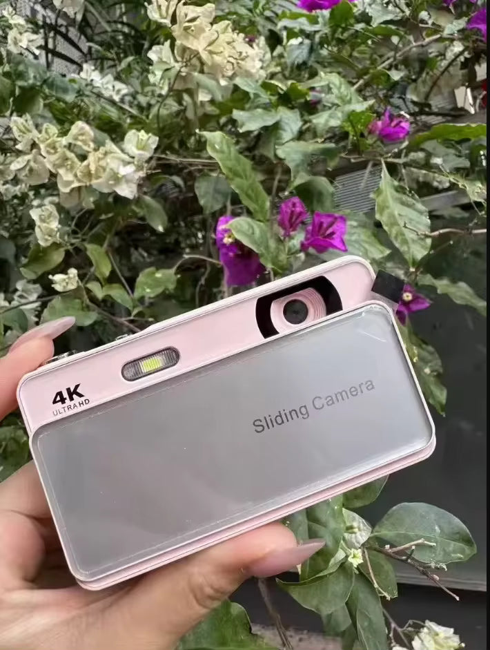 Silver Sliding Digital Camera
